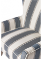 Fotel Cavendish Armchair, blue stripe
