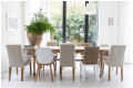 Krzesło Cape Breton Dining Chair, linen flax