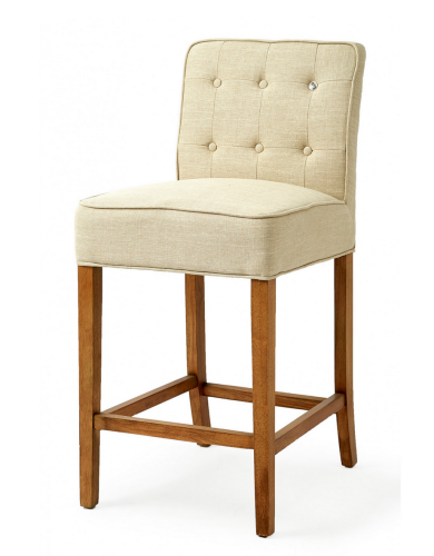 Hoker Cape Breton Counterstool, linen, flax