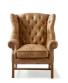 Fotel Franklin Park Wing Chair, pellini, camel