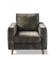 Fotel Kendall Armchair, velvet, ivy