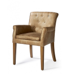 Krzesło La Scala Dining Armchair, pellini, camel
