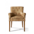 Krzesło La Scala Dining Armchair, pellini, camel