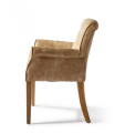 Krzesło La Scala Dining Armchair, pellini, camel