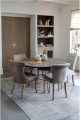 Krzesło George Dining Chair, pellini, coffee
