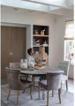 Krzesło George Dining Chair, pellini, coffee