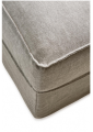 Narożnik Brompton Cross Corner Sofa Chaise Longue Right, washed cotton, stone