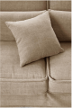 Sofa Metropolis 3,5 seater, washed cotton, natural