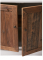 Kredens Driftwood Cabinet with winerack Double