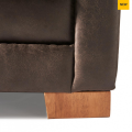 Sofa Crescent Avenue 3 seater, pellini, espresso