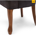 Krzesło George Dining Chair, pellini, espresso