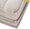 Sofa The Uptown , velvet, taupe