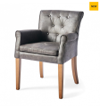 Krzesło La Scala Dining Armchair, pellini, espresso