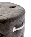 Pufa Bowery Footstool, pellini, espresso
