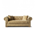 Sofa Crescent Avenue 3 seater, velvet, copper