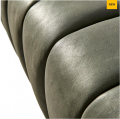 Sofa Pulitzer 3,5 Seater, leather, charcoal