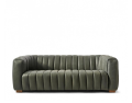 Sofa Pulitzer 3,5 Seater, leather, charcoal