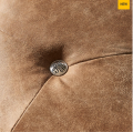 Pufa Bowery Footstool, pellini, camel