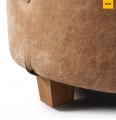 Pufa Bowery Footstool, pellini, camel