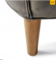 Fotel Rue Royale Armchair, pellini, espresso