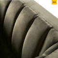 Fotel Christopher Armchair, velvet, slate grey