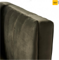 Fotel Christopher Armchair, velvet, slate grey