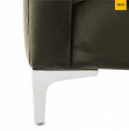 Fotel Christopher Armchair, velvet, slate grey
