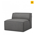 Sofa, element środkowy The Jagger Center 95cm, oxford weave, classic charcoal