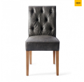 Krzesło Hampton Classic Dining Chair, pellini, espresso