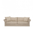 Sofa Carlton 3,5 Seater, washed cotton, natural