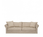 Sofa Carlton 3,5 Seater, washed cotton, natural