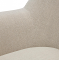 Fotel The Jill Swivel Chair, mouline linen, fabulous flax