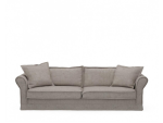 Sofa Carlton 3,5 Seater, washed cotton, stone