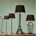 Abażur Loveable Linen L.shade black 35x45