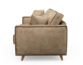 Sofa Kendall 3,5 Seater, velvet, golden beige