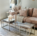 Sofa Kendall 3,5 Seater, velvet, golden beige