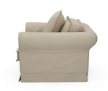 Fotel Carlton Love Seat, oxford weave, flanders flax