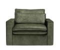 Fotel Continental Love Seat, velvet, ivy