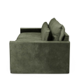 Sofa Continental 3,5 Seater, velvet, ivy