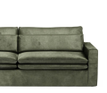 Sofa Continental 3,5 Seater, velvet, ivy