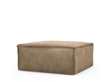Pufa The Jagger Hocker, velvet, golden beige