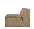 Sofa element The Jagger Center 95cm, velvet, golden beige