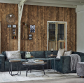 Sofa element The Jagger Center 95cm, velvet, golden beige