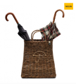 Kosze na parasole Rustic Rattan Umbrella Bag