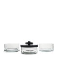 Pojemnik Cordoba Triple Storage Jar black