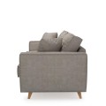Sofa Kendall Sofa 3,5 Seater, cotton, stone