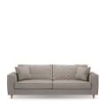 Sofa Kendall Sofa 3,5 Seater, cotton, stone