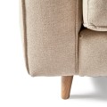 Sofa Kendall Sofa 2,5 Seater, oxford weave, ansvers flax