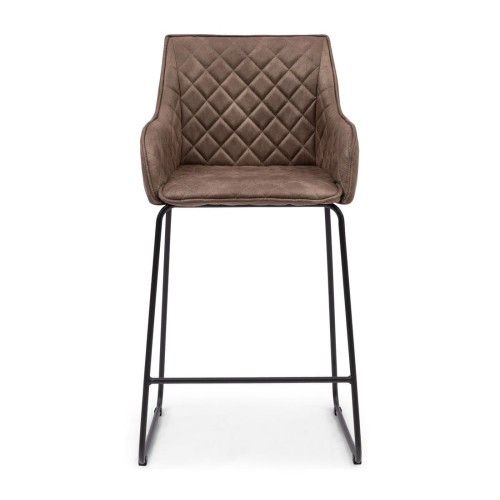 Hoker Frisco Drive Counter Stool, pellini, coffee