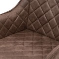 Hoker Frisco Drive Counter Stool, pellini, coffee